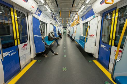 MRT Tetap Batasi Jumlah Penumpang meskipun Jakarta Berstatus PPKM Level 2