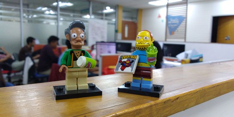 Hasil foto dengan kamera belakang Huawei Nova 2 Lite tanpa mode Wide Aperture.