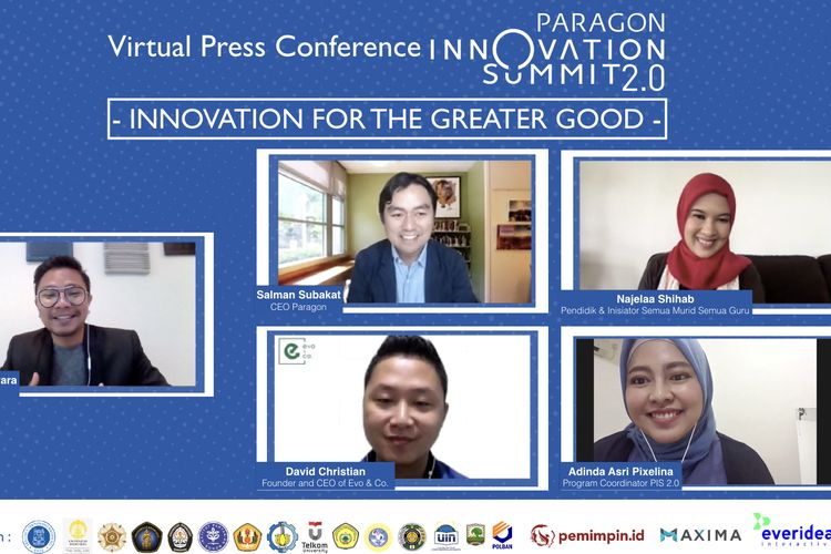 Press Conference acara Paragon Innovation Summit 2.0