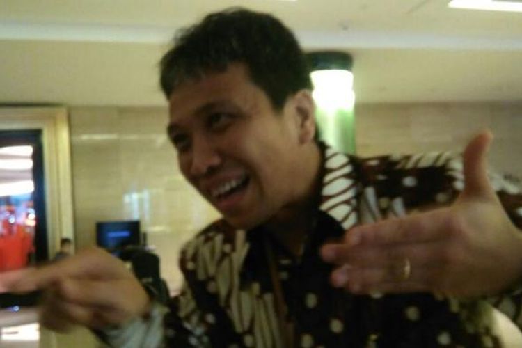 CEO PT Saka Energi Indonesia Tumbur Parlindungan, di Bandung, Jawa Barat, Rabu (5/10/2016).