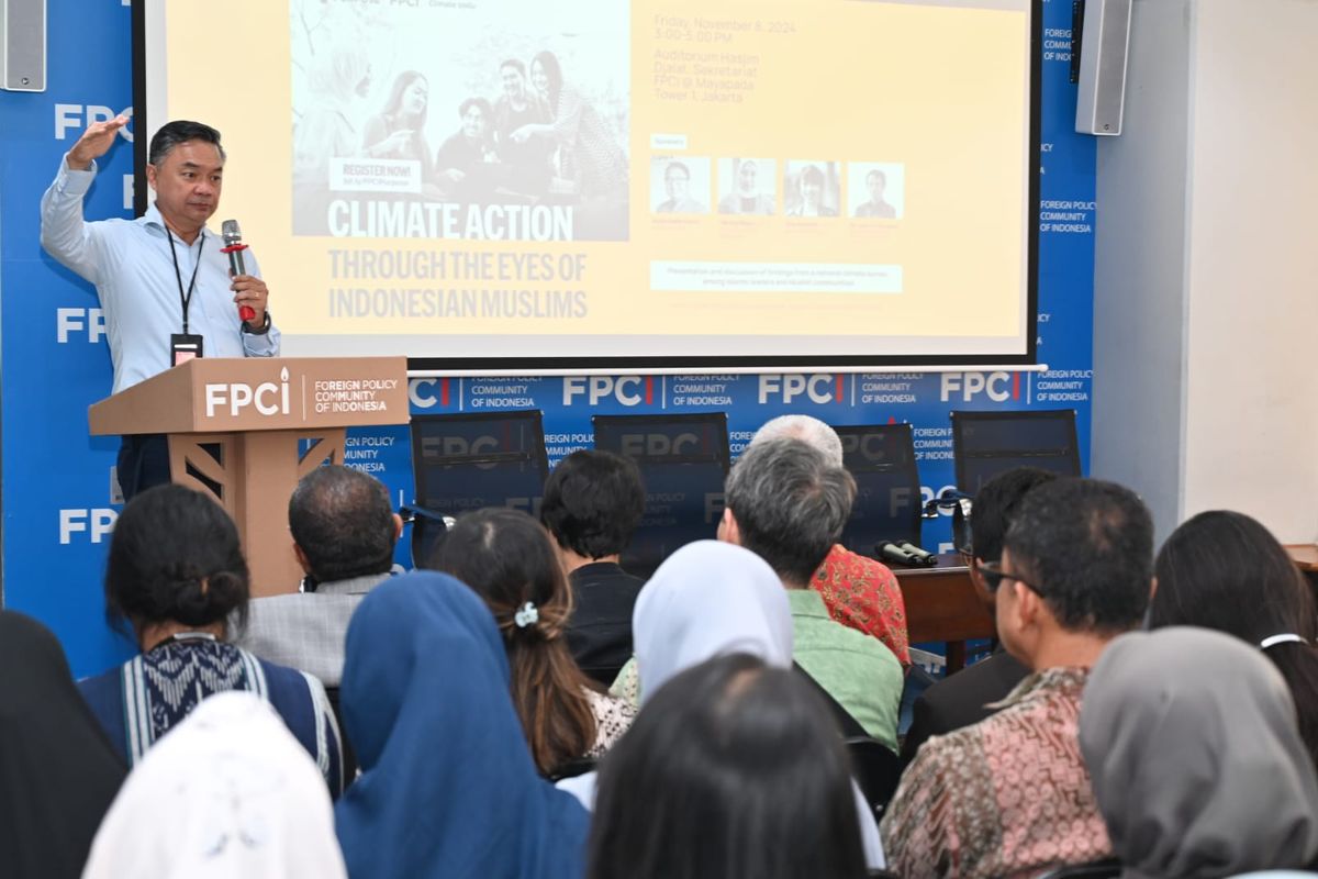 Dino Patti Djalal, Pendiri dan Ketua Purpose dan Foreign Policy Community of Indonesia (FPCI)