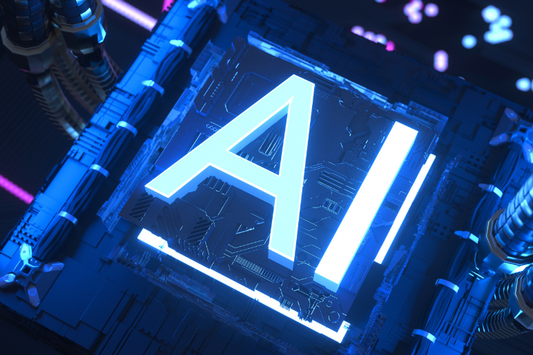 Ilustrasi artificial intelligence (AI).