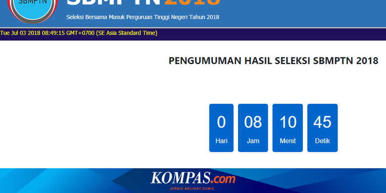 Cara Mengakses Hasil Sbmptn