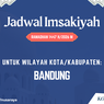 Jadwal Imsak Kota Bandung Hari Ini Senin 9 Maret 2026, 19 Ramadhan 1447 H