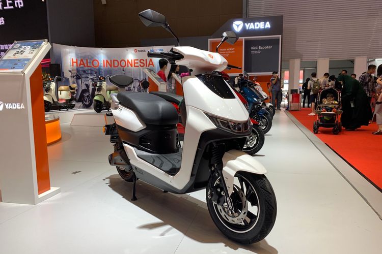 Ilustrasi motor listrik Yadea T9