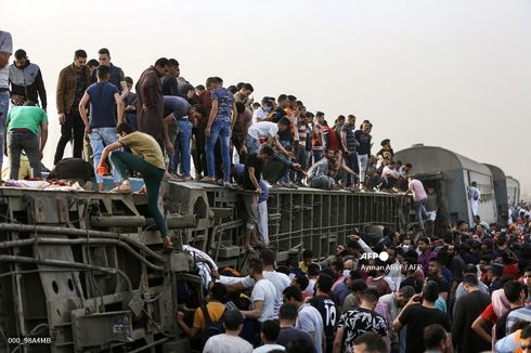 Kecelakaan Kereta Api Terbaru di Mesir Tewaskan 11 Orang 