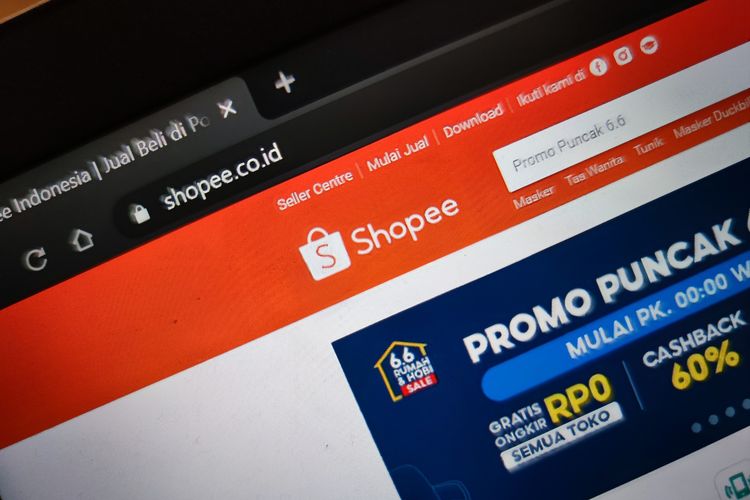 Ilustrasi Shopee.