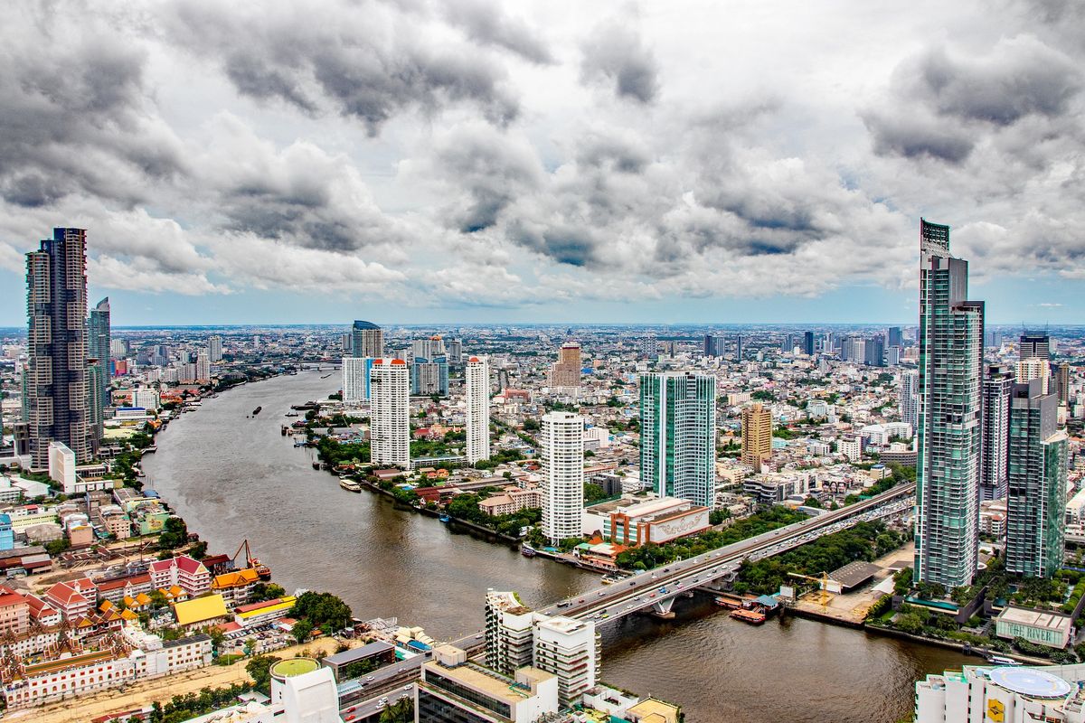 Sungai Chao Phraya di Bangkok, Thailand. Kini, Negeri Gajah Putih kian ramah bagi pelancong muslim.