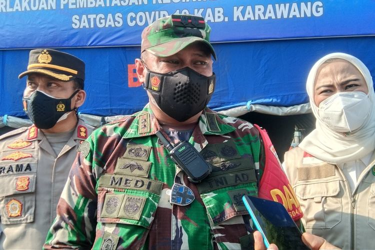 Wakil Ketua 2 Satgas Penanganan Covid-19 Karawang Medi Hariyo Wibowo