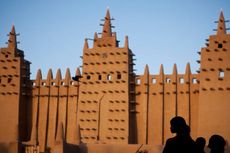 Akibat Iklim, Tampilan Masjid Raya Mali Terus Berubah