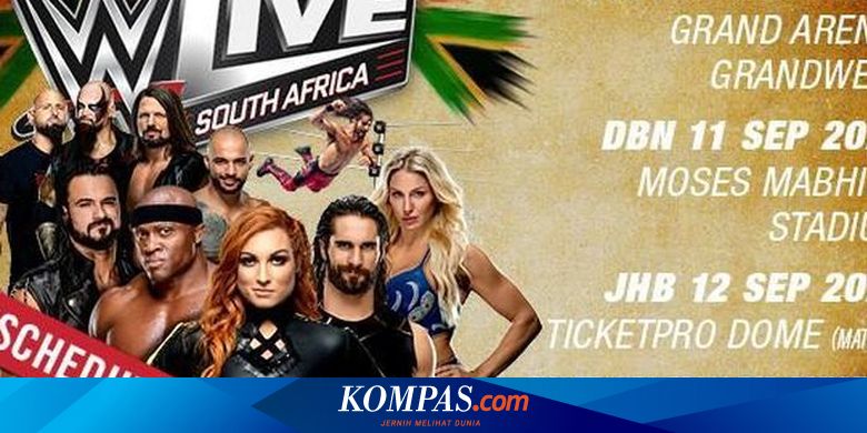 WWE Tunda Tur ke Afrika Selatan