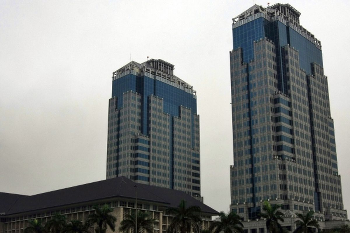 Gedung Bank Indonesia di Jalan MH Thamrin, Jakarta Pusat.