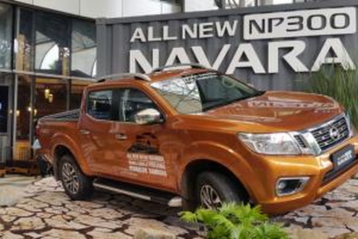 Nissan All-New NP300 Navara, sang penakluk Gunung Tambora, Kamis (2/4/2015).