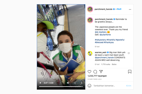 Viral, Kisah Atlet Jamaika Berterima Kasih kepada Relawan Olimpiade Tokyo yang Membayar Ongkos Taksinya