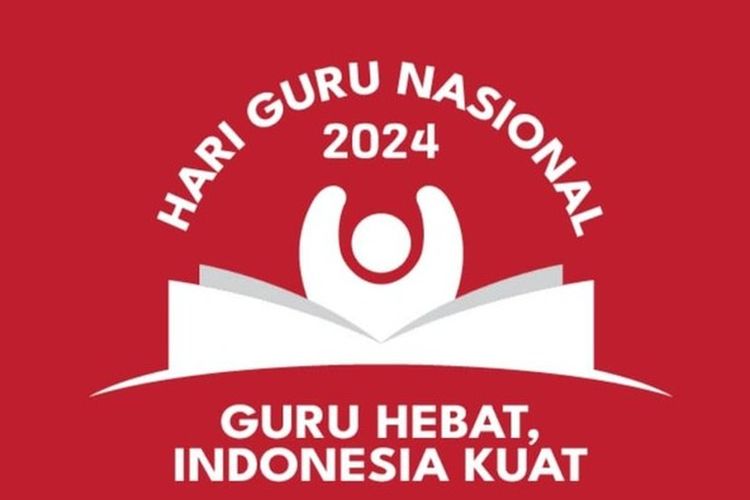 Logo Hari Guru Nasional 2024.