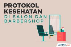 INFOGRAFIK: Protokol Kesehatan di Salon dan Barbershop