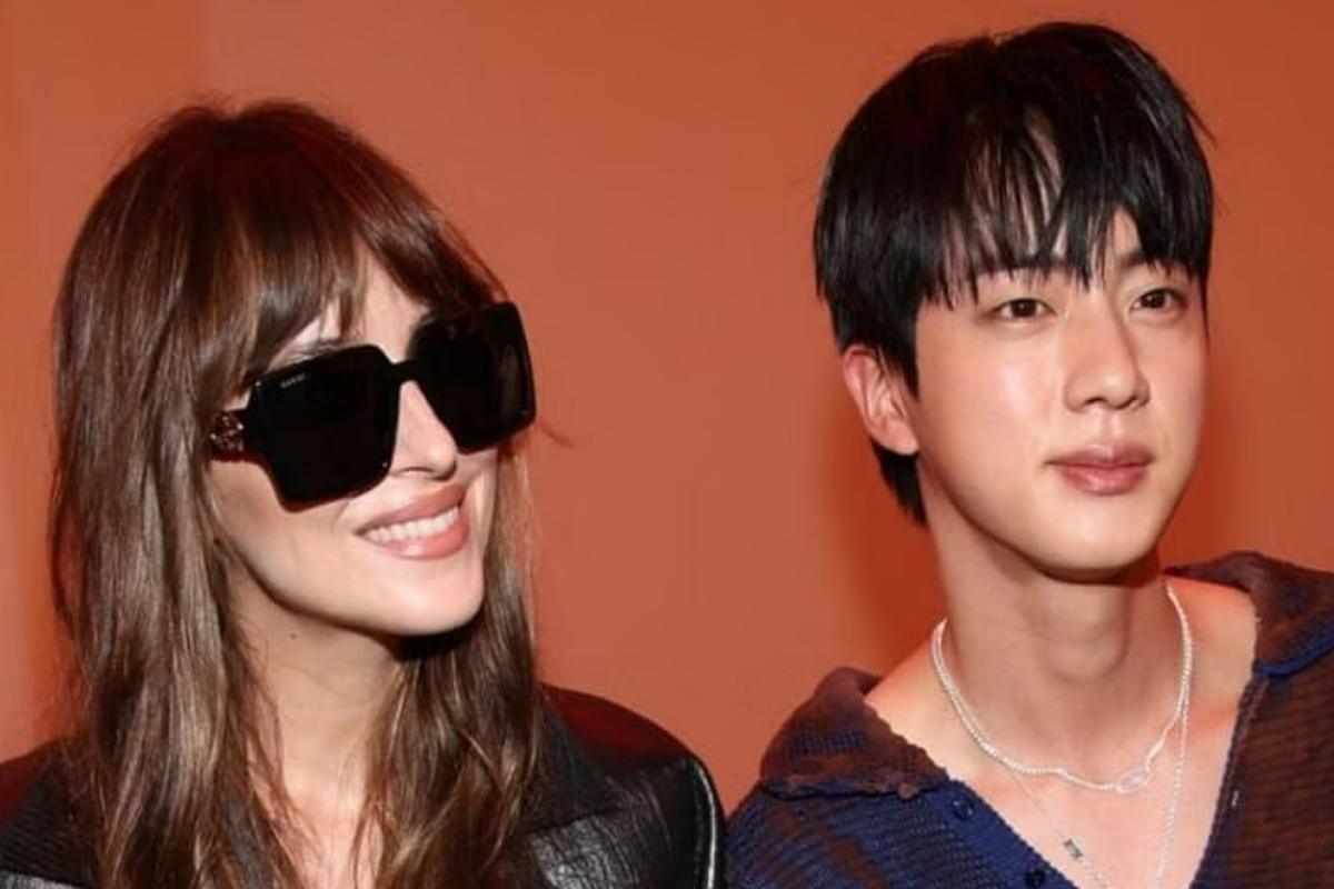 Dakota Johnson dan Jin BTS