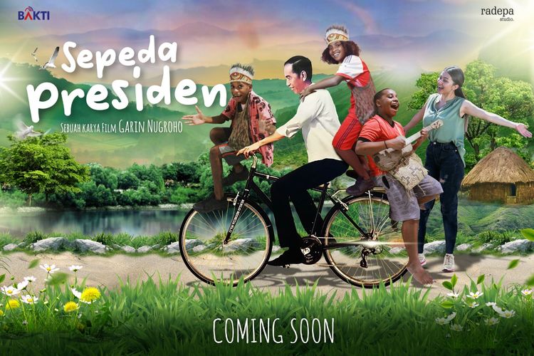 Film Sepeda Presiden yang juga menandai 40 Tahun Garin Nugroho Berkarya baru saja meluncurkan poster resmi perdananya di ajang Balinale International Film Festival.