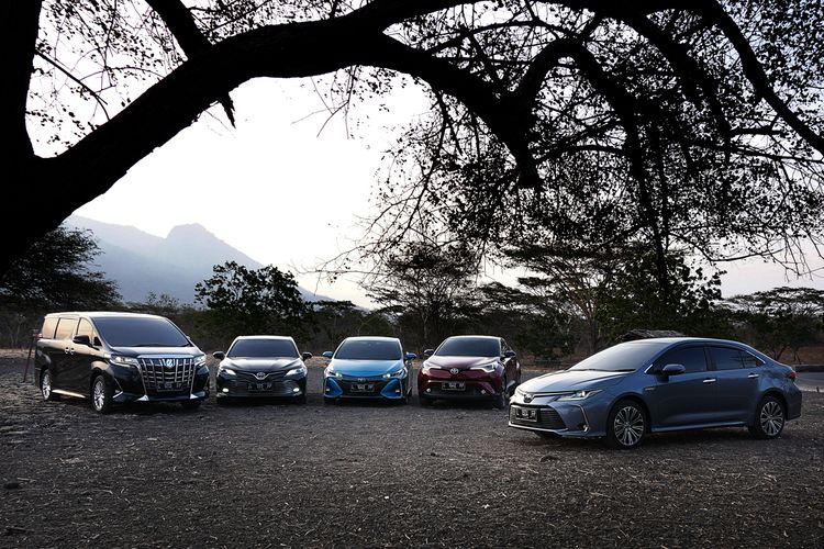 Lima model andalan Toyota berteknologi Hybrid dan PHEV ada yang sudah dijual, juga ada yang masih penjajakan pasar.