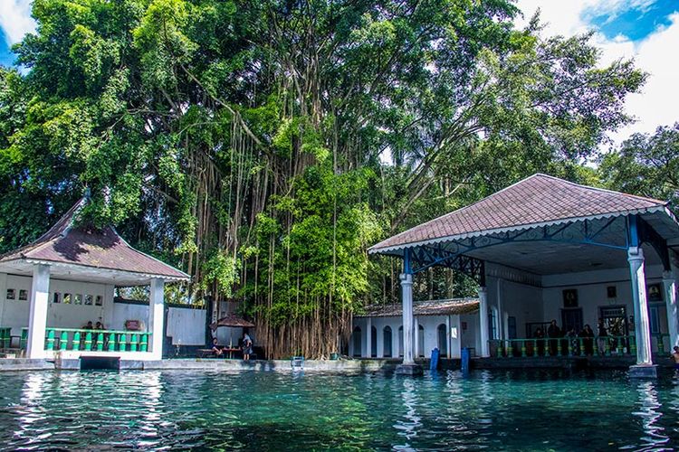 Umbul Ngabean di Kawasan Umbul Pengging, Boyolali.