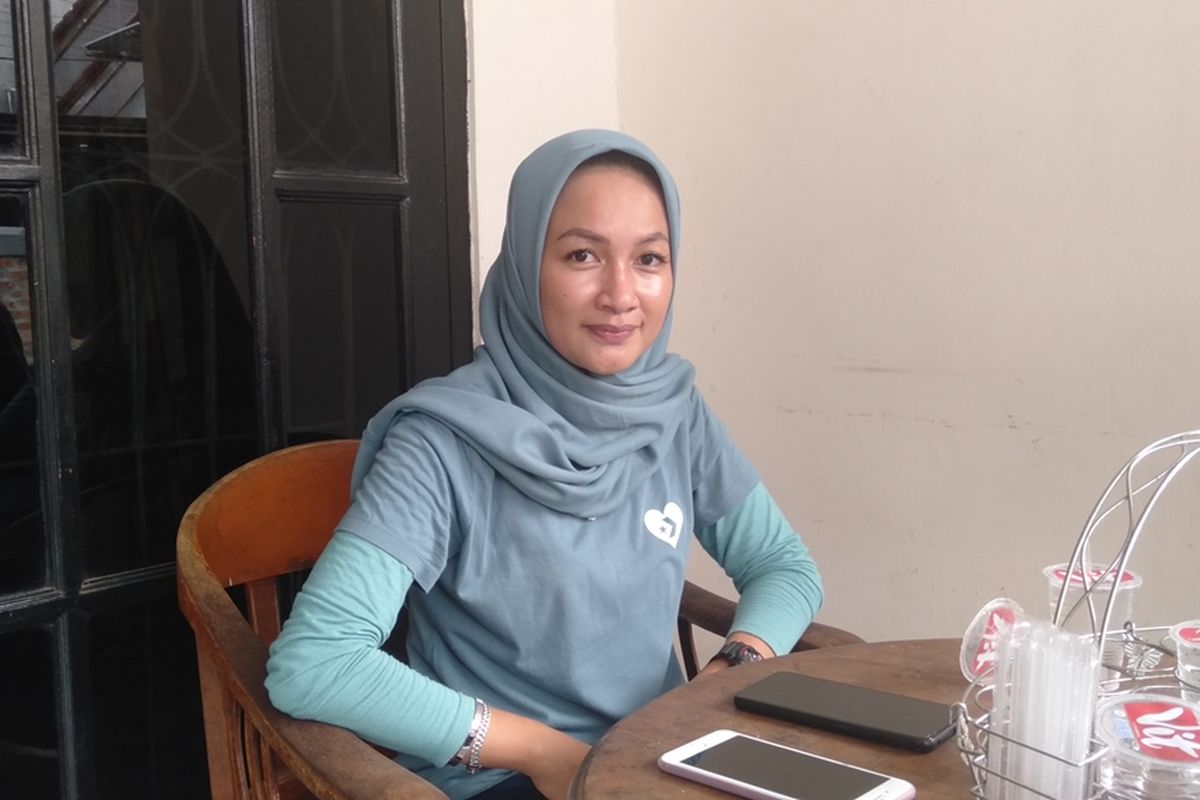 Citra (33), penghuni rumah yang jadi korban pencurian di kawasan Jagakarsa, Jakarta Selatan, Jumat (29/11/2019)