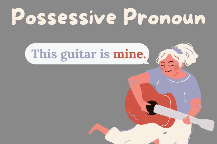 Possessive pronoun adalah kata ganti yang menyatakan kepemilikan. Fungsinya untuk menunjukkan status pemilik terhadap sesuatu yang merupakan miliknya.