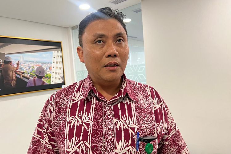 Komisioner BP Tapera Heru Pudyo Nugroho saat ditemui di kantor Kementerian Perumahan dan Kawasan Permukiman (PKP), Jakarta, Selasa (28/10/2025).