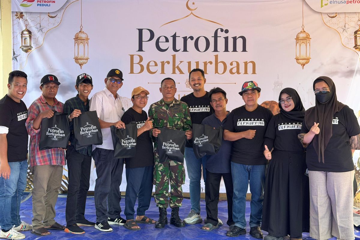Elnusa Petrofin Salurkan 161 Hewan Kurban ke 21.870 Penerima Manfaat