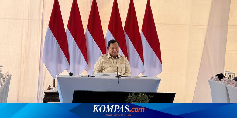 Prabowo Jelaskan Alasan Pemerintah Tak Tetapkan Status Bencana Nasional di Sumatera: Negara Masih Mampu