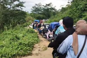 Danau Paranggombong Diserbu Wisatawan, Macet Panjang Berjam-jam Tak Terhindarkan
