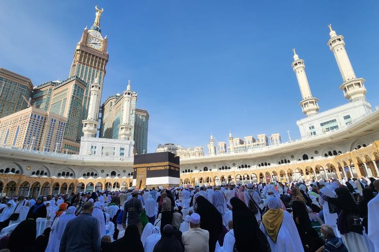 Ilustrasi haji 2026. 