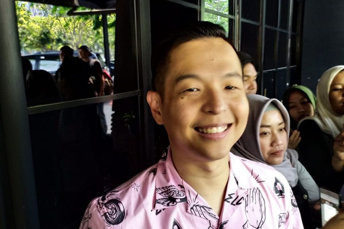 Ernest Prakasa di kawasan SCBD, Jakarta Selatan, Selasa (10/9/2019).