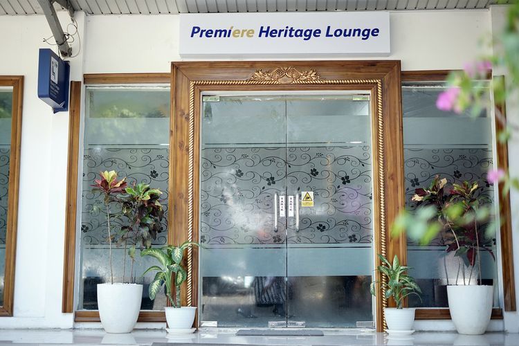 Premiere Heritage Lounge, salah satu fasilitas Luxury Lounge KAI di Stasiun Semarang Tawang Bank Jateng.