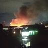 Asrama Mako Brimob Kelapa Dua Terbakar, Water Cannon dan Mobil Damkar Padamkan Api