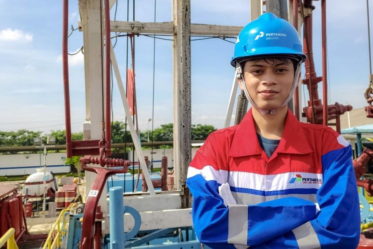 Arief Saat melakukan Kuliah Lapangan ke Pertamina Drilling Training Centre (DTC), Indramayu, 2020.