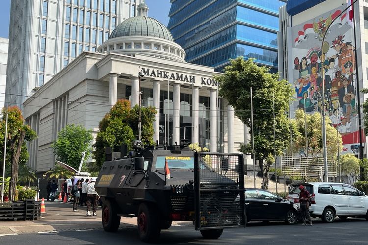 Gedung Mahkamah Konstitusi.