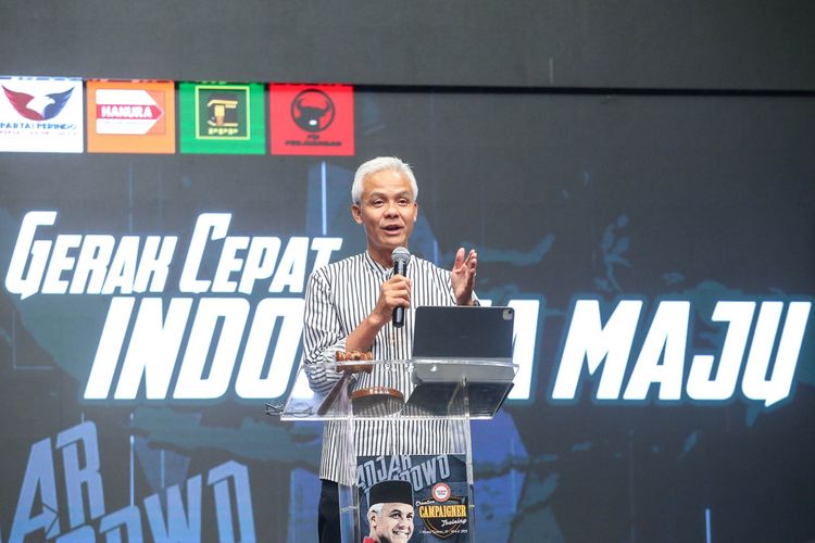 Kepada Para Jurkam, Ganjar Pranowo Minta Hindari Hoaks dan Politik Identitas