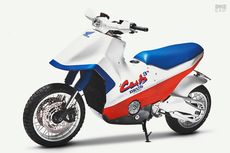 Honda X-ADV Ganti Baju Jadi EZ90, Jadi Mirip Motor Mainan