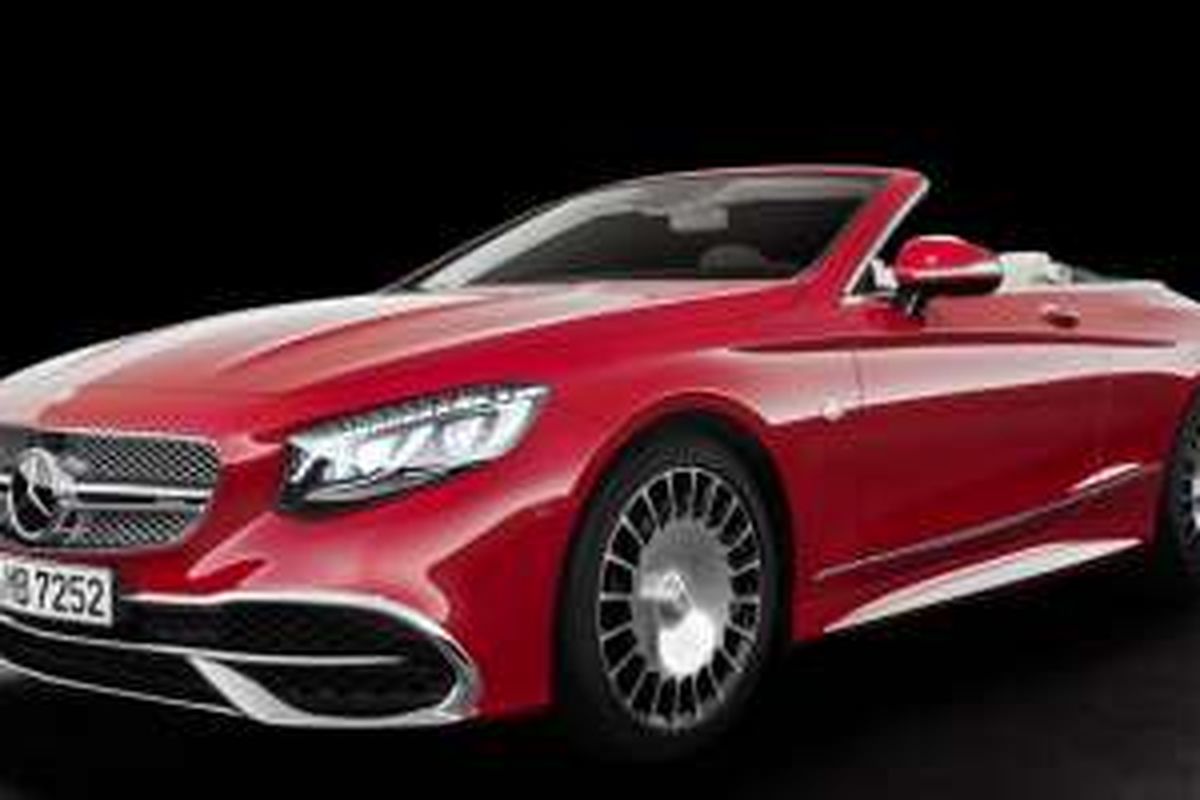 Mercedes-Maybach S65 cabriolet, model convertible pertama dari Maybach.