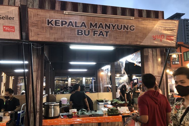 Kuliner legendaris Kepala Manyung Bu Fat di KTD 2022