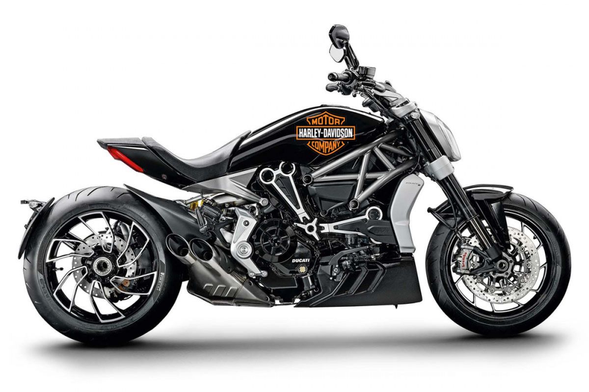 Ducati X-Diavel berlabel Harley-Davidson.