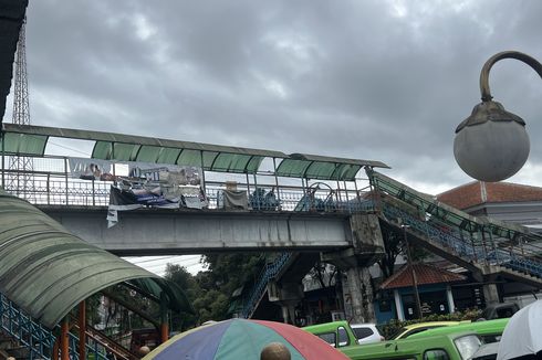 Banyak Kerusakan, Perbaikan JPO Stasiun Bogor Masih Dibahas Pemkot