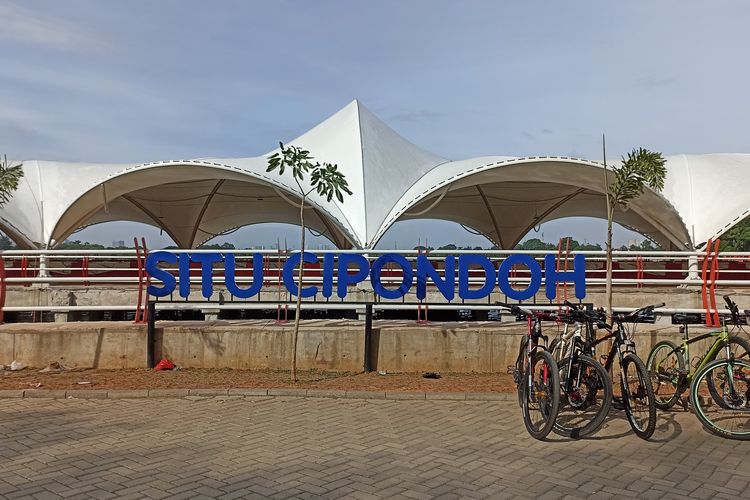 Situ Cipondoh, salah satu tempat wisata baru di Kota Tangerang, Banten.