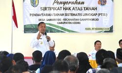 Percepat Sertifikasi Tanah, Pemkab Kediri Targetkan PTSL Tuntas pada 2025
