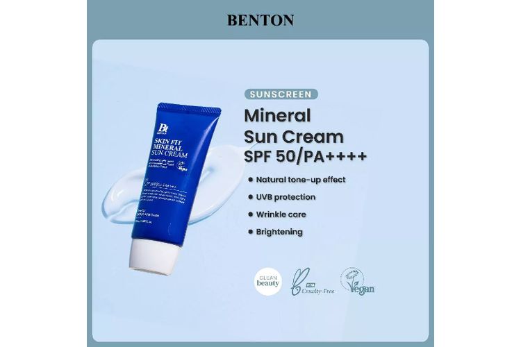 Benton Skin Fit Mineral Sun Cream SPF50+/PA++++