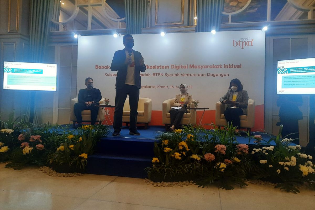 Media gathering BTPN Syariah dan BTPN Syariah Venture di Yogyakarta, Kamis (16/6/2022).