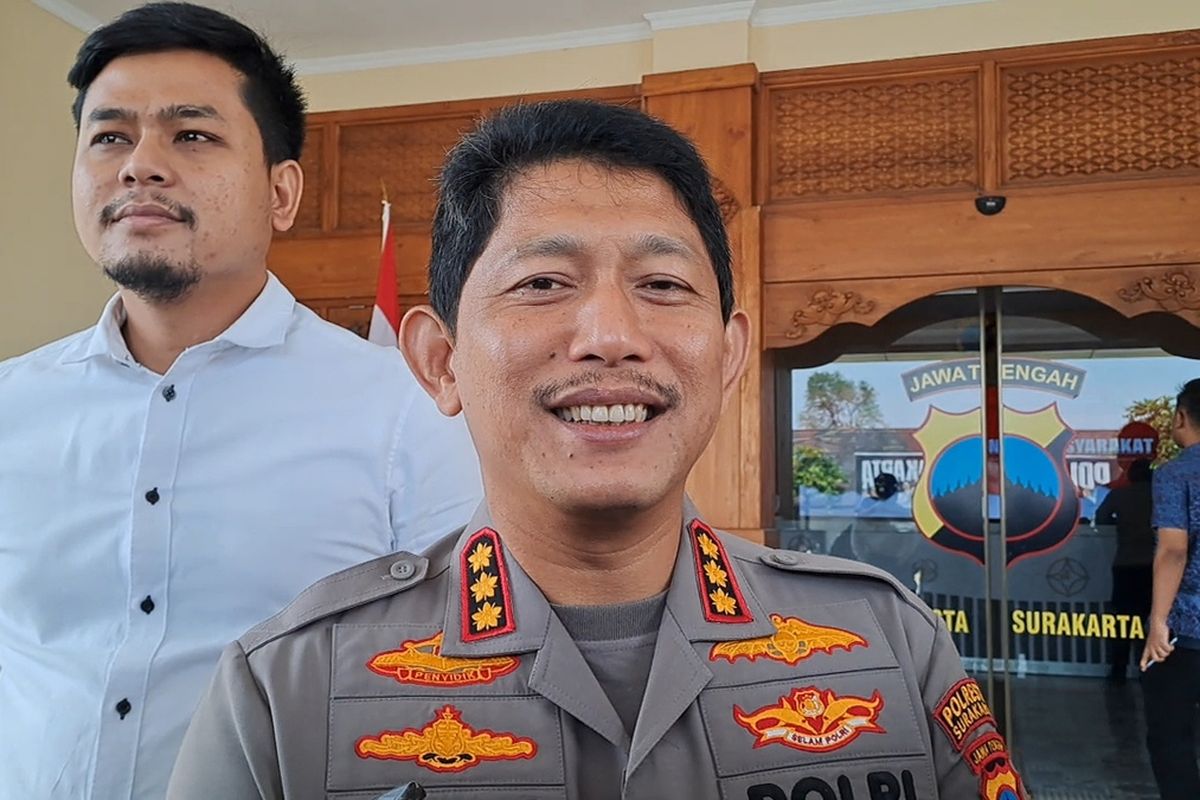 Kapolresta Solo Kombes Pol Catur Cahyono dan Satreskrim Polresta Solo AKP Prastiyo Triwibowo, pada Senin (8/9/2025).