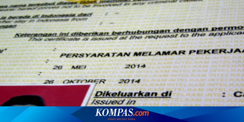 Biaya Pembuatan SKCK untuk Pemberkasan PPPK Paruh Waktu
