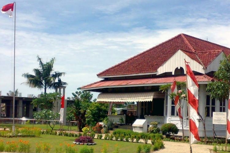Rumah bekas kediaman Bung Karno di Bengkulu.