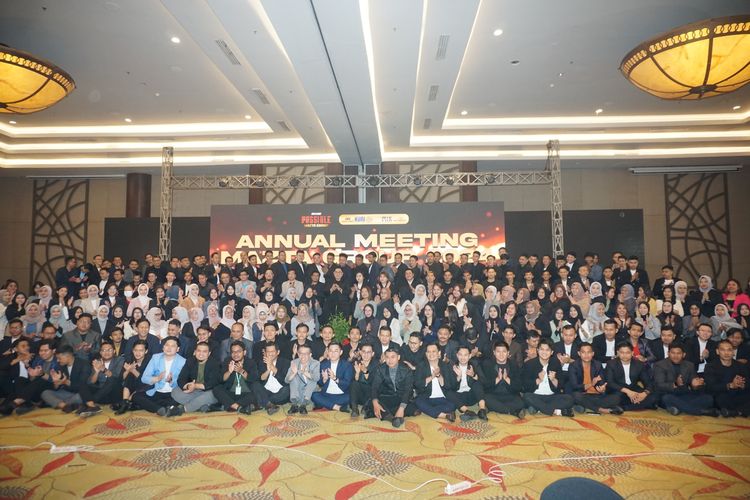 Annual Meeting and Gathering 2024 yang digelar Mazta Group diikuti seluruh karyawan.
